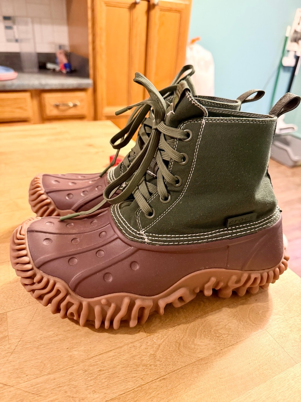 Crocs Pollex Cypress by Salehe Bembury Mallard Duck Boot - Picture 2 of 6